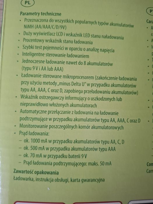 Ładowarka do akumulatorków