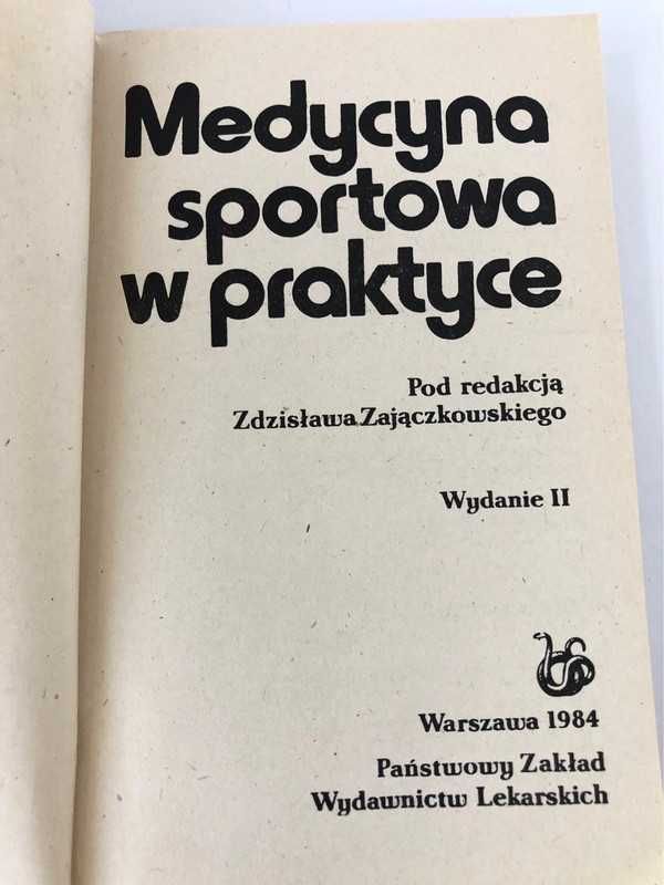 Medycyna sportowa w praktyce - Zajączkowski