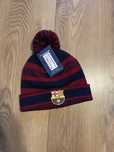 Czapka Zimowa pompon Fc Barcelona