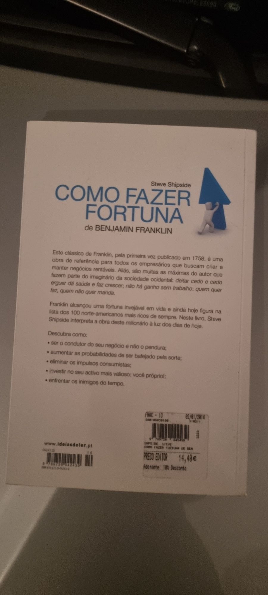 Livro " como fazer fortuna "