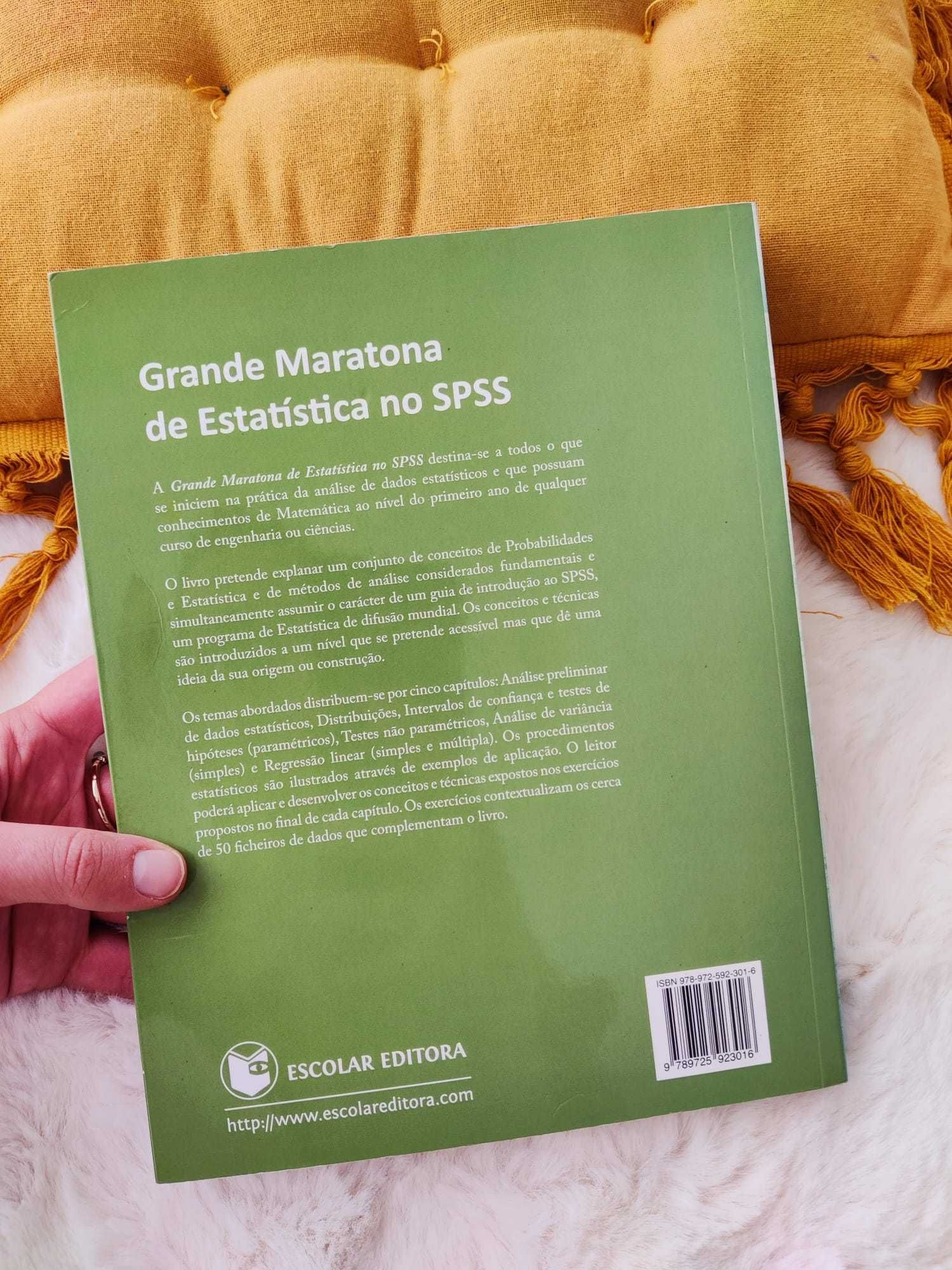 Livro "Grande Maratona de Estatística no SPSS"