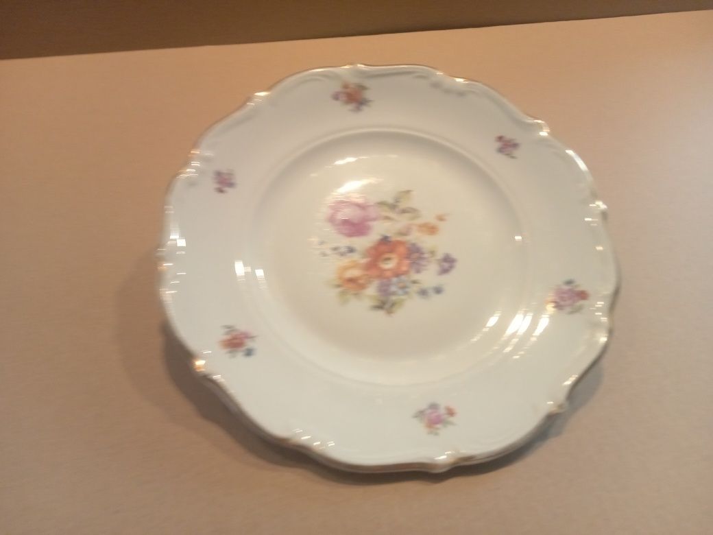 WAŁBRZYCH Talerz porcelanowy ozdobny