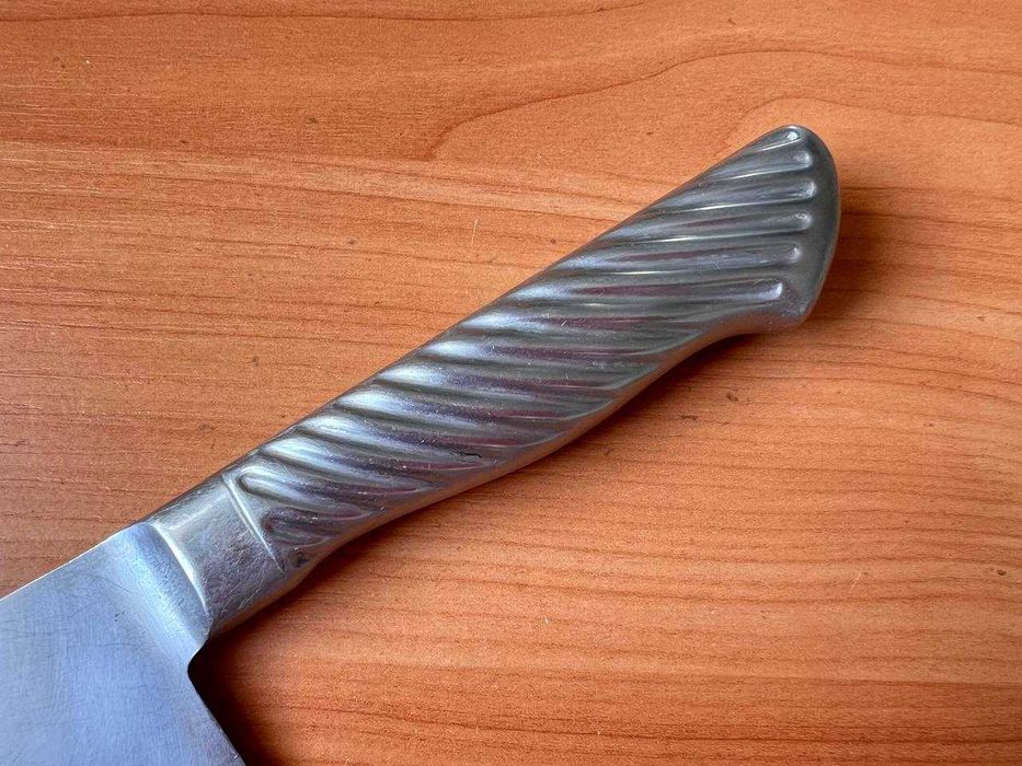 Кухонный японский нож Сантоку Tupperware дамаск