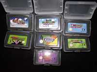 gry Gameboy Advance Mario Wario WarioWare Saga Donkey Kong