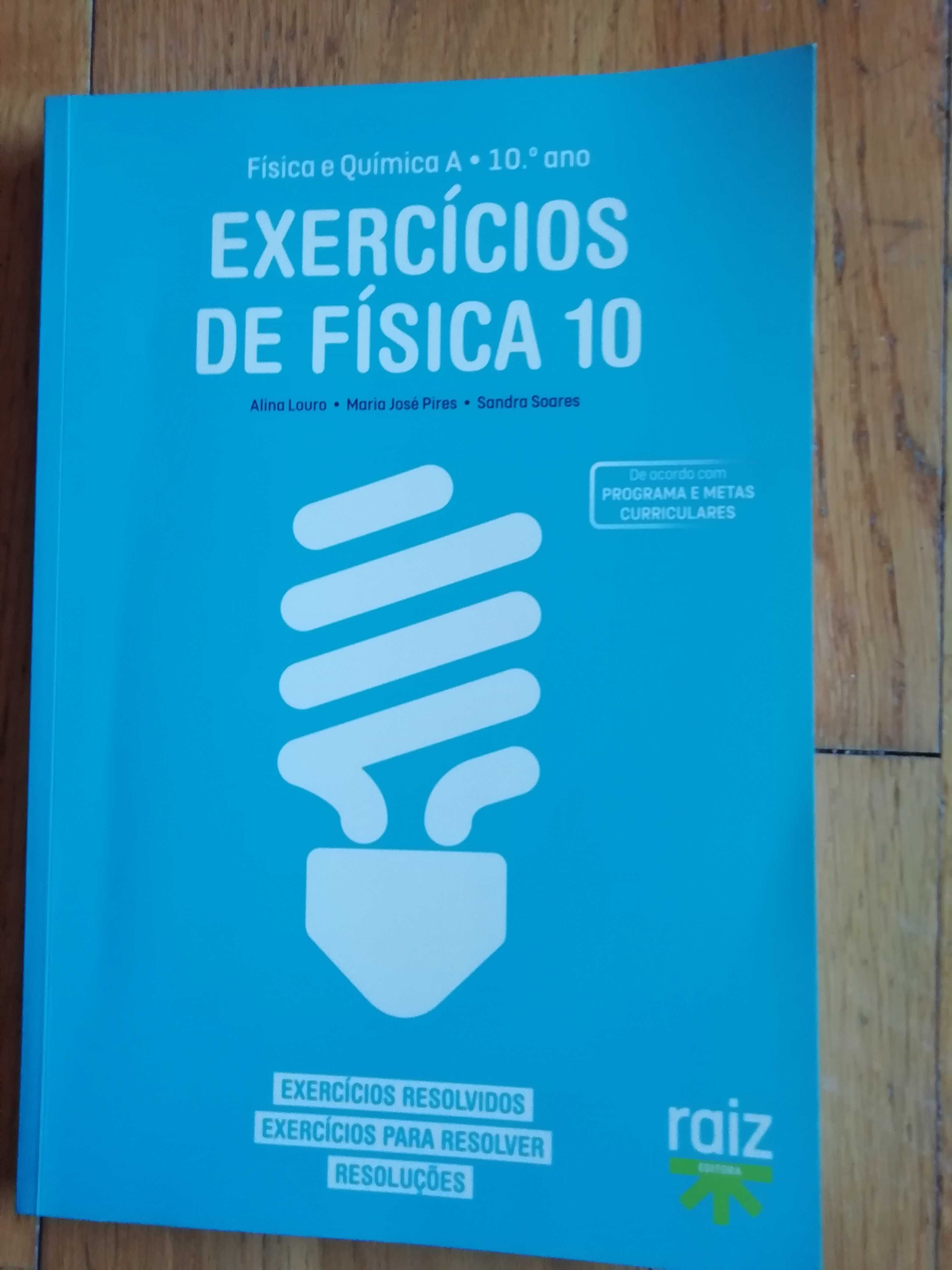 Livro exercicios resolvidos de fisica e quimica do 10 º ano