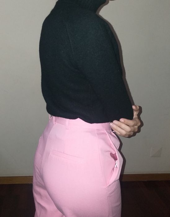 Calças Rosa da Zara