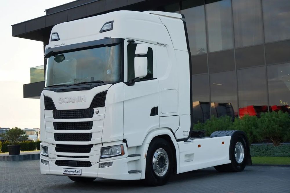 Scania S 500 / HYDRAULIKA / RETARDER / KLIMA POSTOJOWA / ALUFELGI