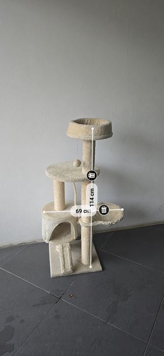 Arranhador para Gatos (3 pisos)