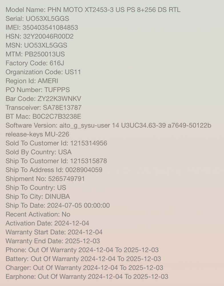 Неймовірний смартфон MOTOROLA Razr 50 2024