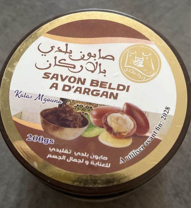 Naturalne mydlo przywiezione z Maroka