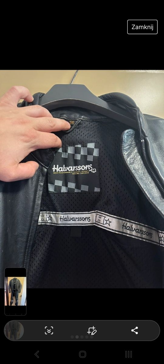 Kombinezon na mator Halvarssons + rękawiczki