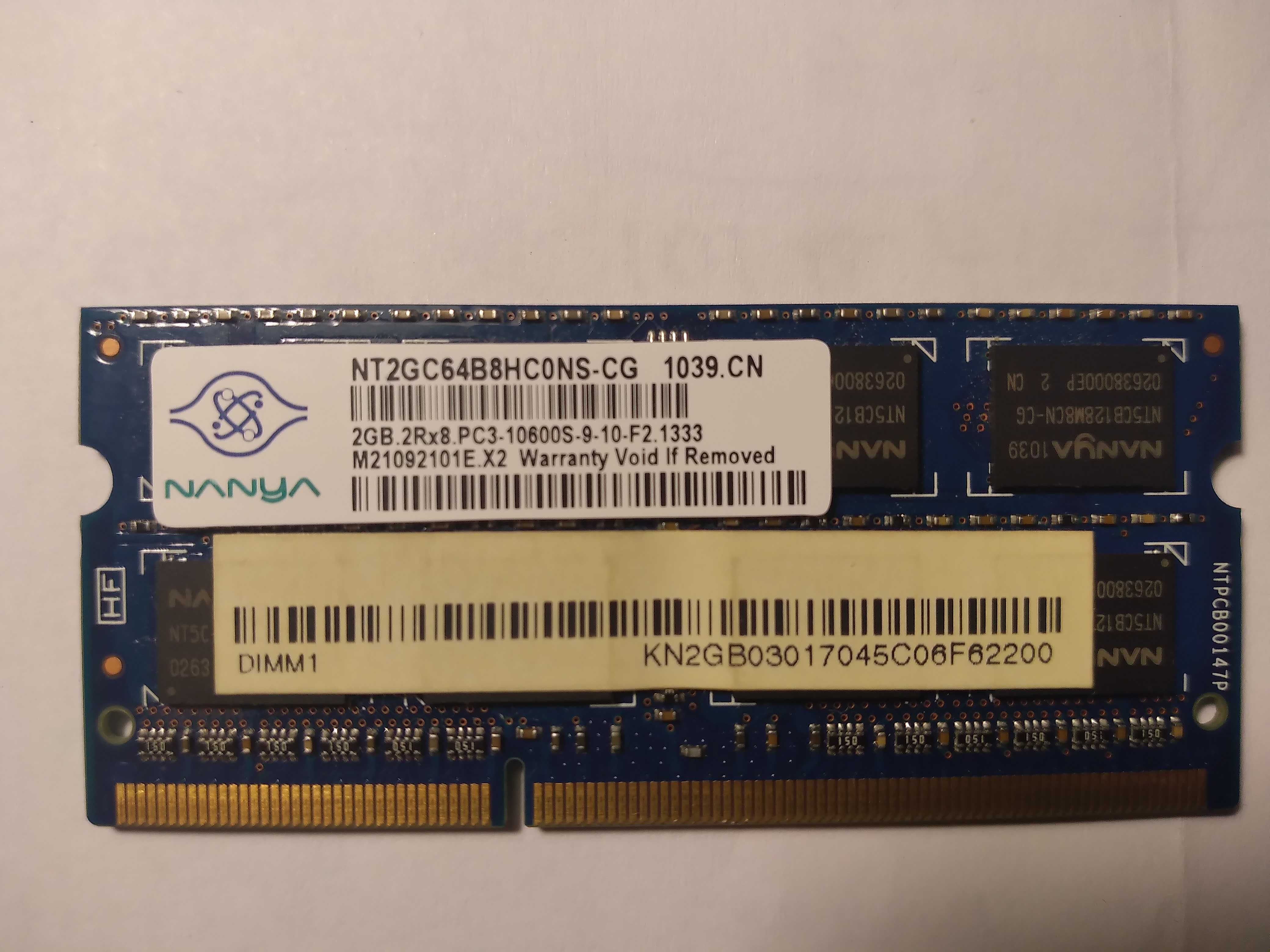 модуль памяти SAMSUNG 1Gb. DDR-3, SO-DIMM, pc-10600/13333
