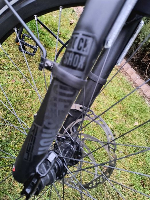 Rower elektryczny HNF Nicolai XD3 All terrain Rohloff silnik Bosch Cx