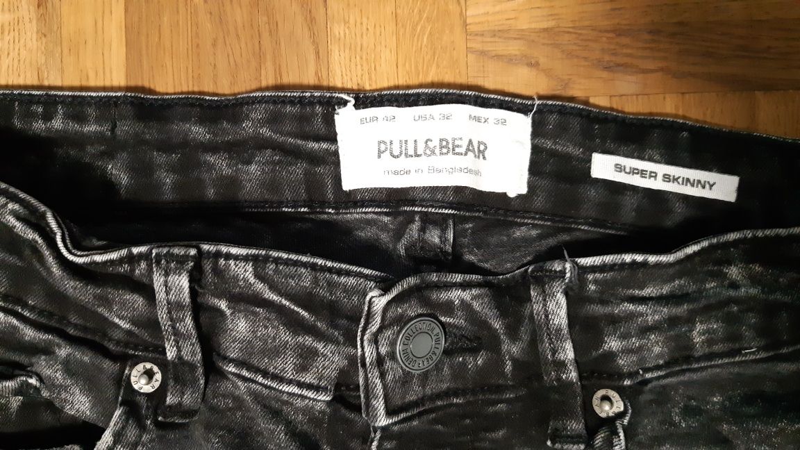 Spodnie jeansy Pull&Bear męskie xs / s