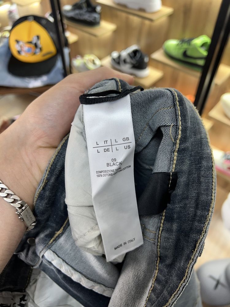 Джинси Rick Owens Loose Beige Grey