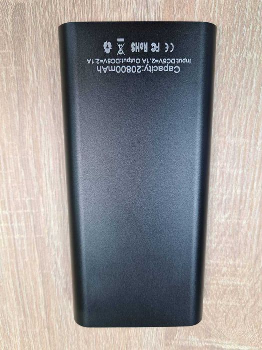 Power Bank Capacity 20800mAp