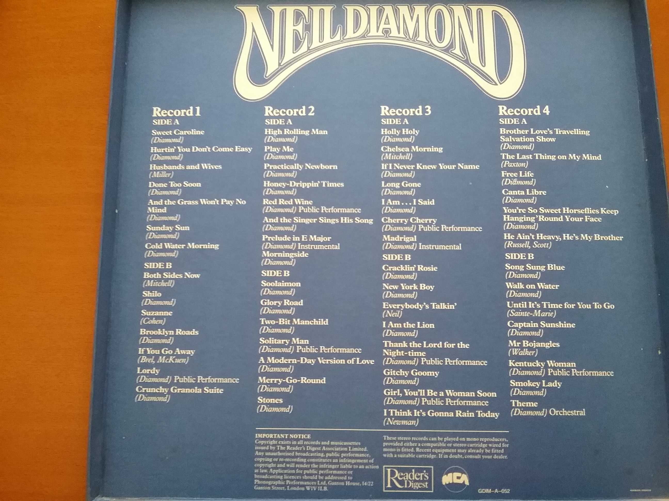 Neil Diamond The Best of