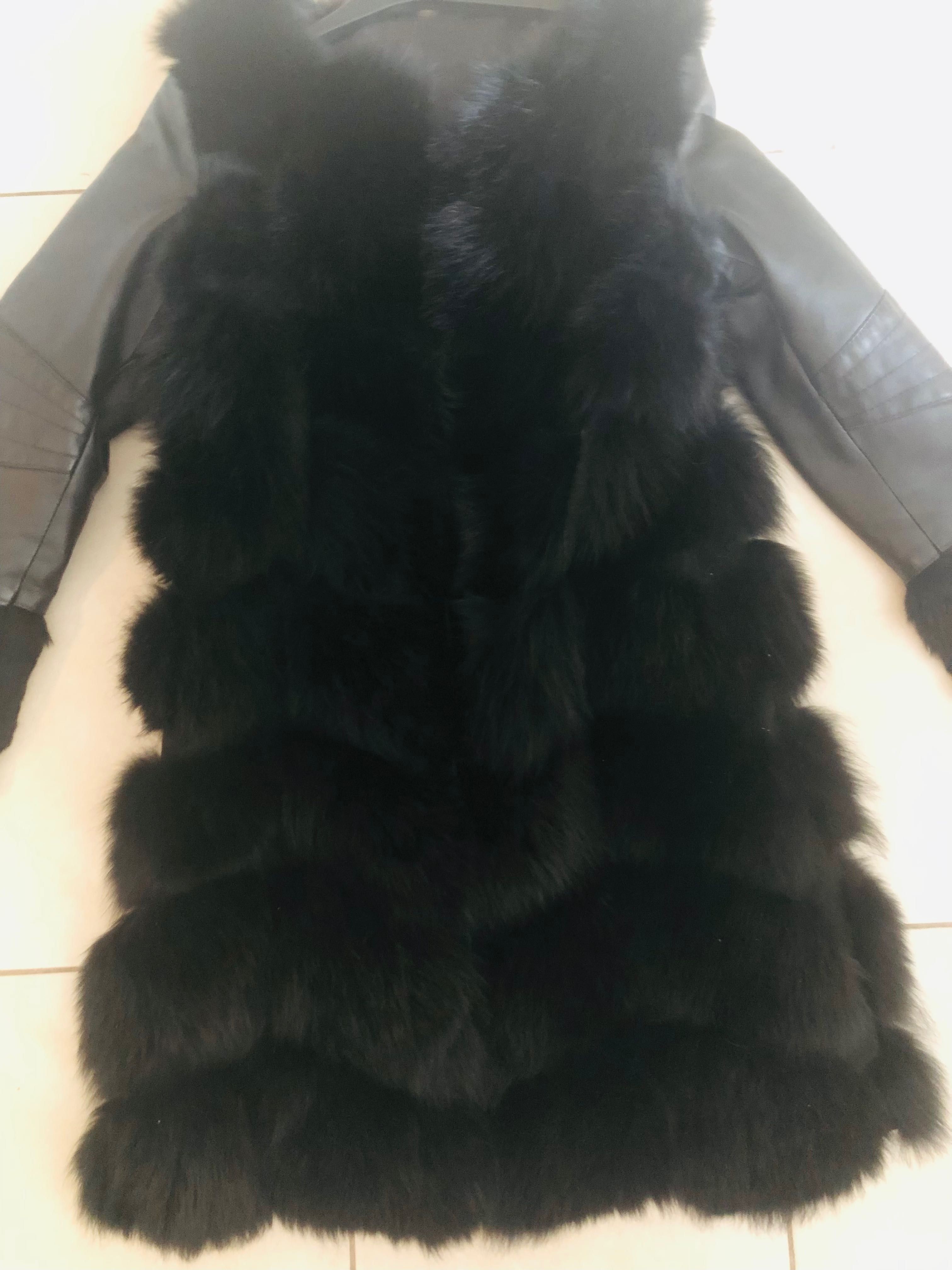 Kurtka lis naturalny M/L