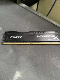 HyperX DDR4-2400 4096MB PC4-19200 Fury Black (HX424C15FB/4)