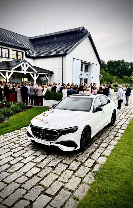 Auto do ślubu Mercedes - Benz E-klasa 2025