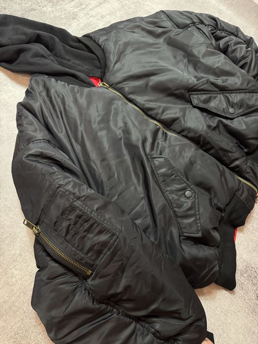 Двостороння Куртка Project G/R Black M L ERD Oversized Balenciaga