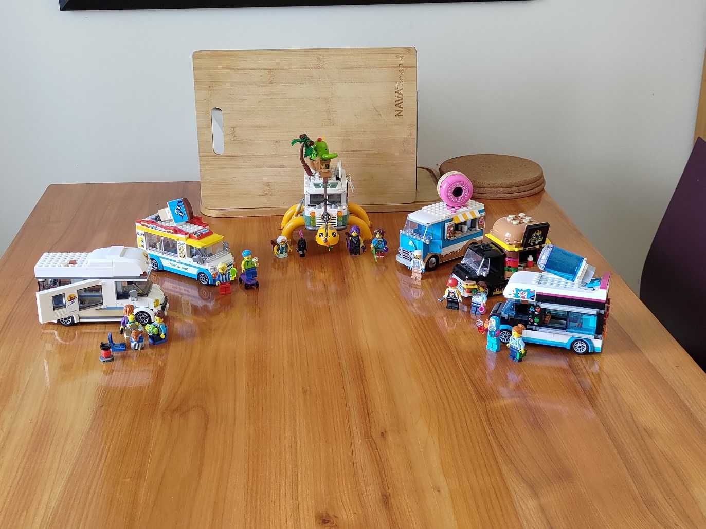 Kolekcja pojazdów LEGO 71456, 60283, 60253, 60452, 60404, 60384
