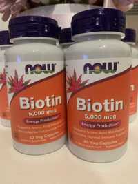 Biotin 5000 mcg  60 капсул