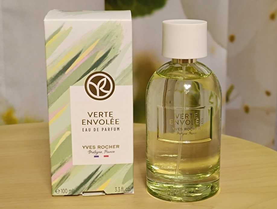 Wspaniała woda perfumowana "Verte ENVOLÉE" od Yves Rocher, 100 ml