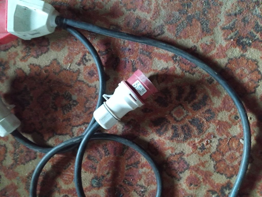 Kabel siłowy plus 3 końcówki