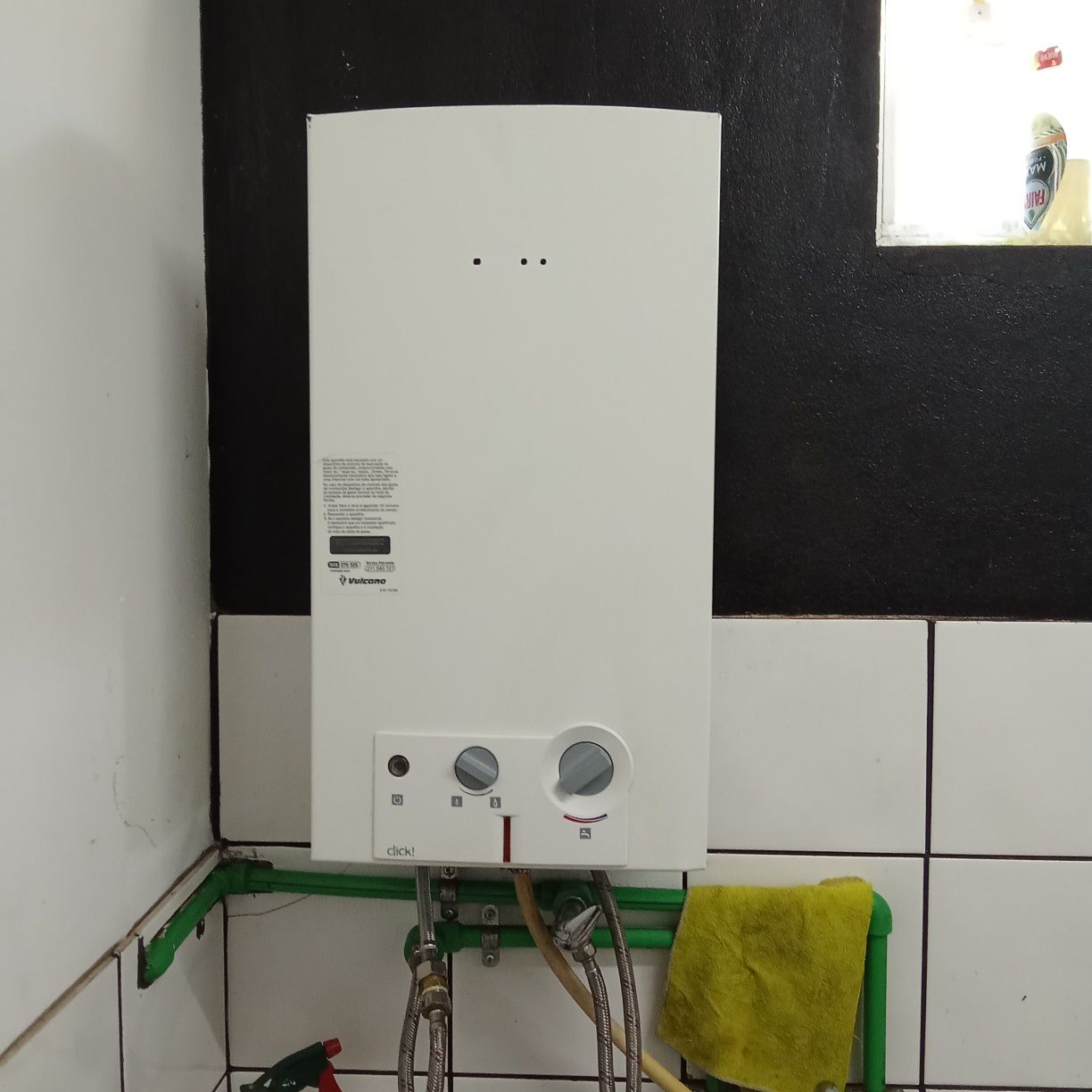 Vendo esquentador Vulcano para gás natural e propano trabalhar bem