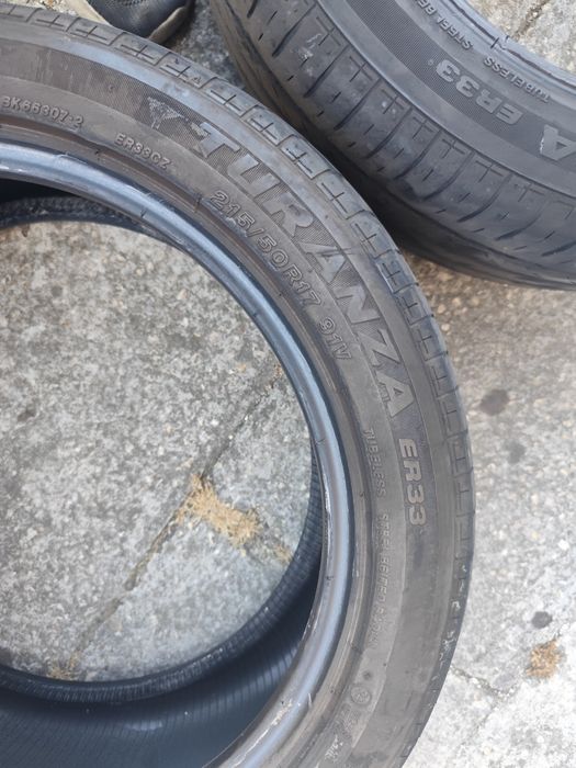 Pneus 215/50/17 par Bridgestone torrenza