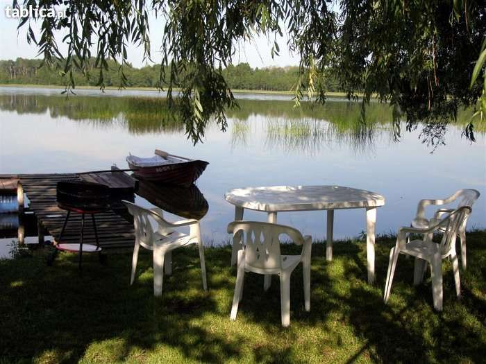 Mazury domek letniskowy całoroczny Ławki