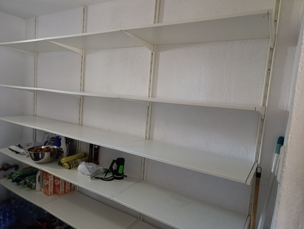 Półki ścienne do garażu ,spiżarni Ikea cały zestaw