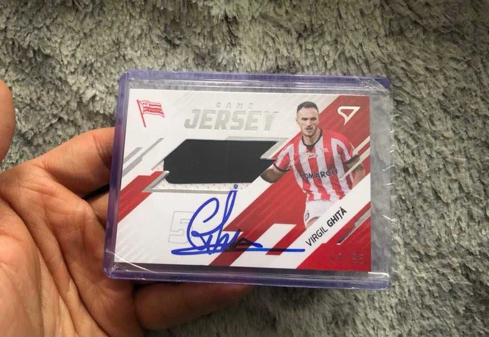 Ghija Cracovia Jersey z autografem /95 karta Ekstraklasa 2024 sportzoo