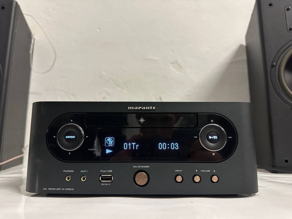 Amplituner/ odbiornik CD Marantz M-CR 603, FLAC,WAV, WMA, MP3