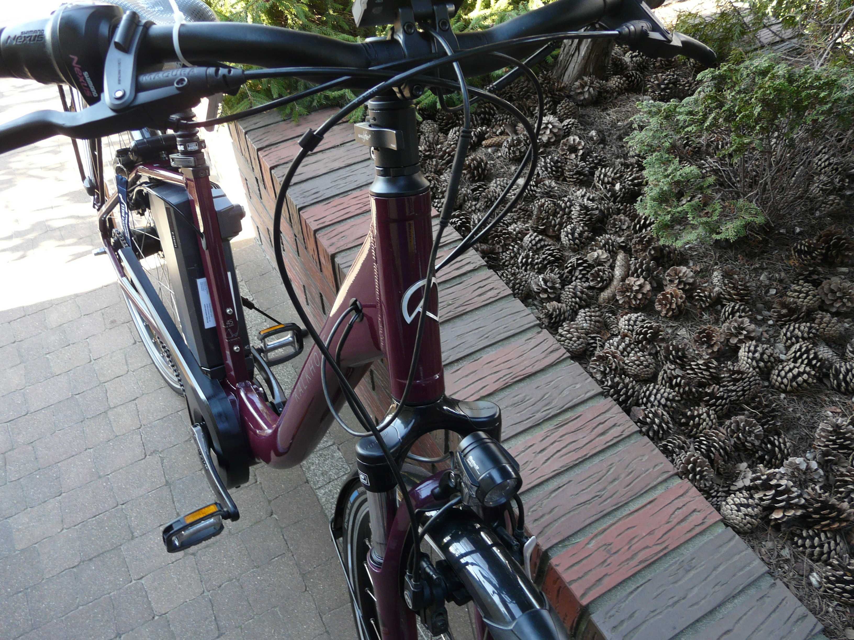 Rower elektryczny KALKHOFF Agattu Citi 28"/45,nożny, central,Germany