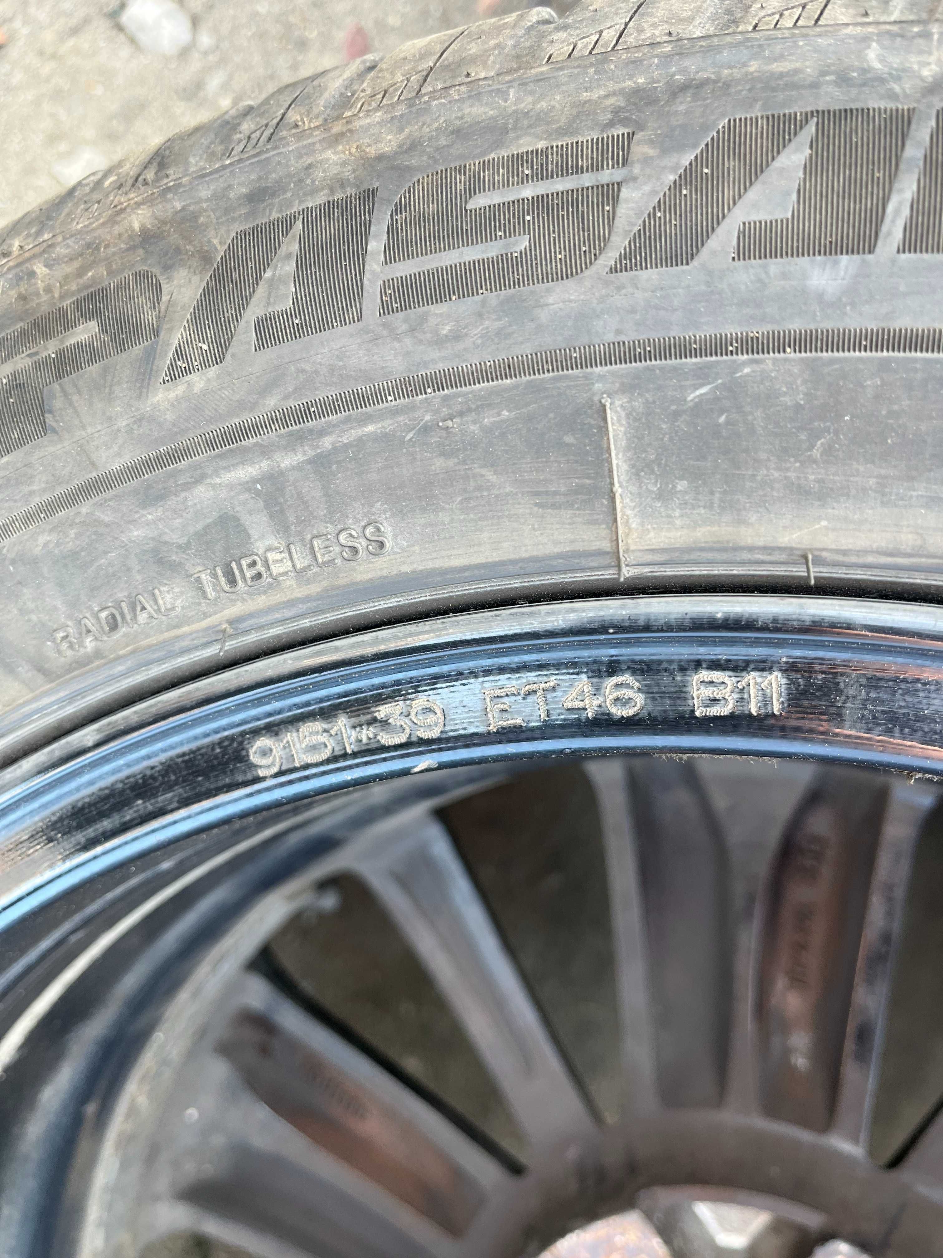 Felgi z oponami wielosezonowymi 5x108  215\55\R17 ET46 PEUGEOT 407