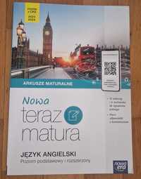 NOWA Teraz matura. J. angielski. Arkusze maturalne. ZR 2023/2024