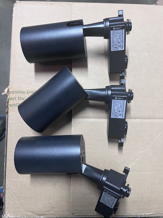 Reflektor COB szynowy 1-fazowy, 3 szt.