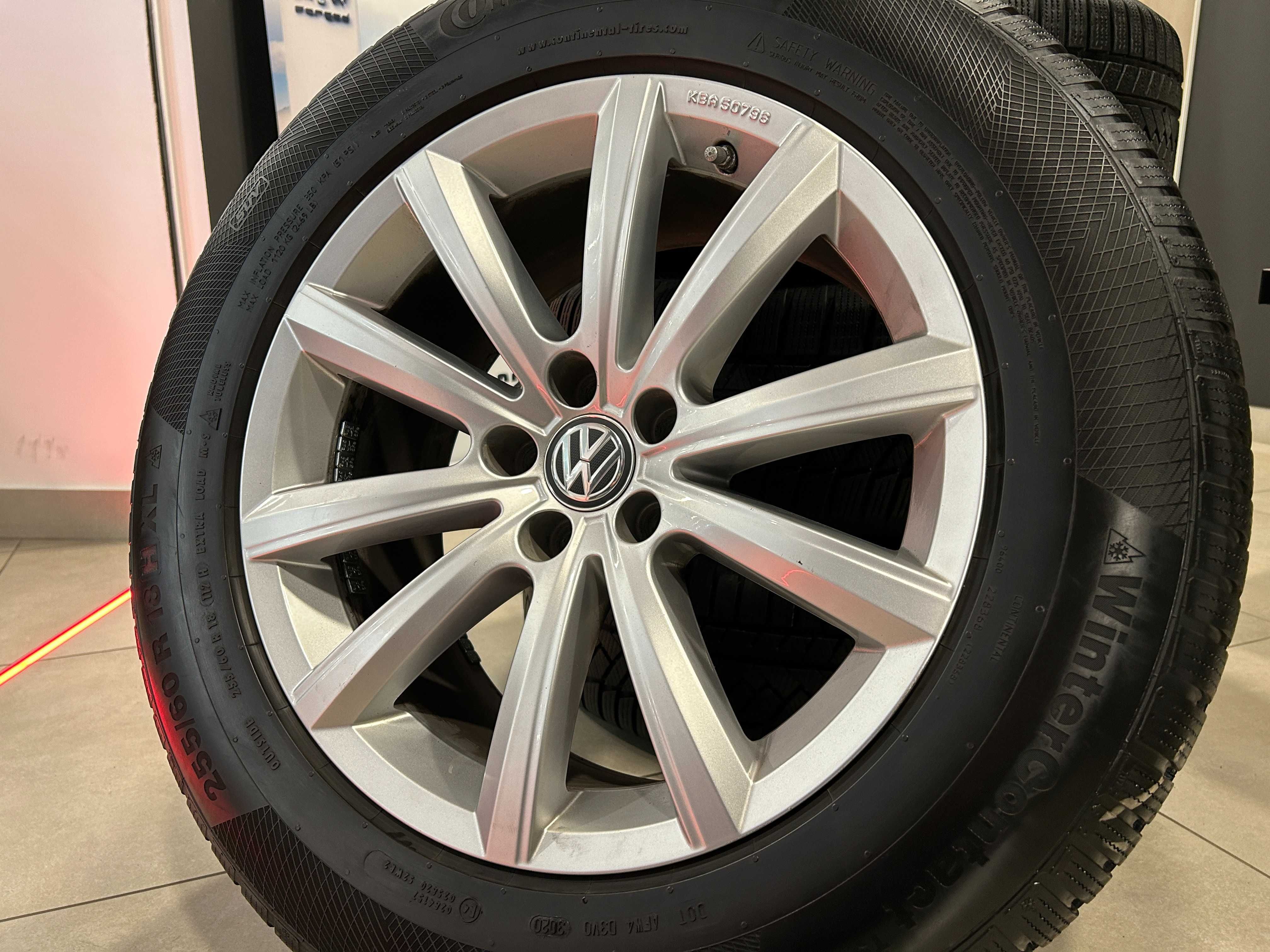 4szt całe koła VW OEM 18" 255/60R18 TOUAREG