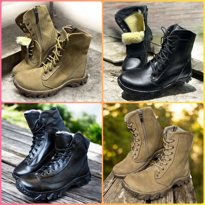 Бберці зимові на змейке хутро шкіра 36-46.