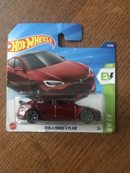 hotwheel Tesla Model S Playd