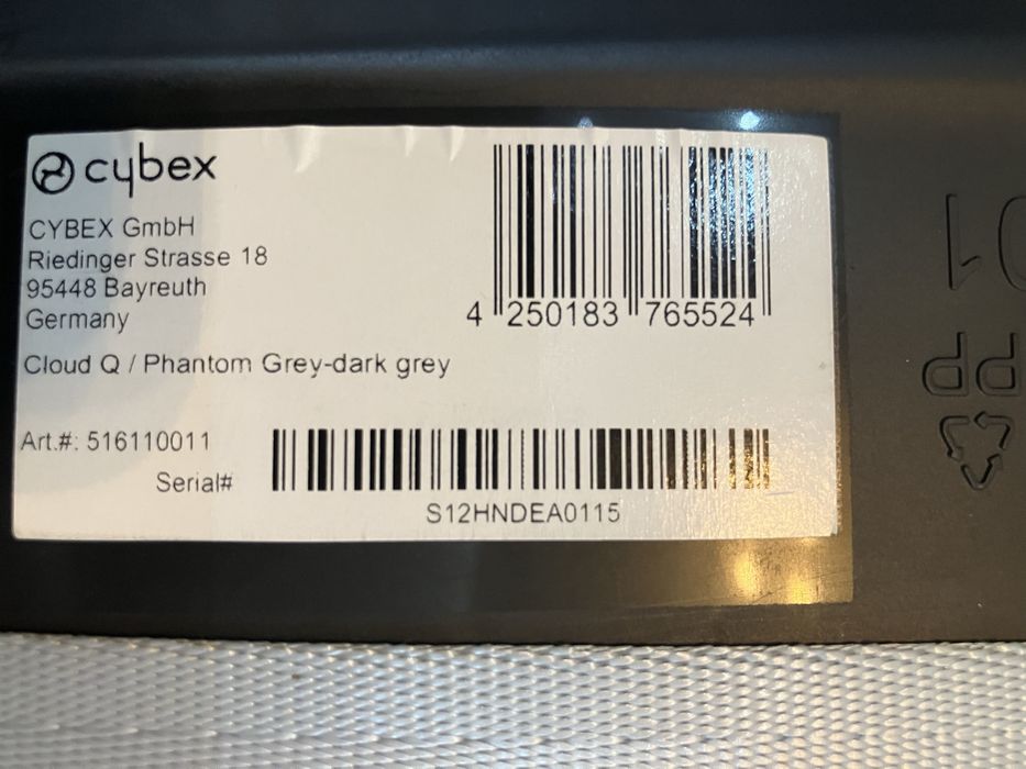 Fotelik Cybex rozkladany