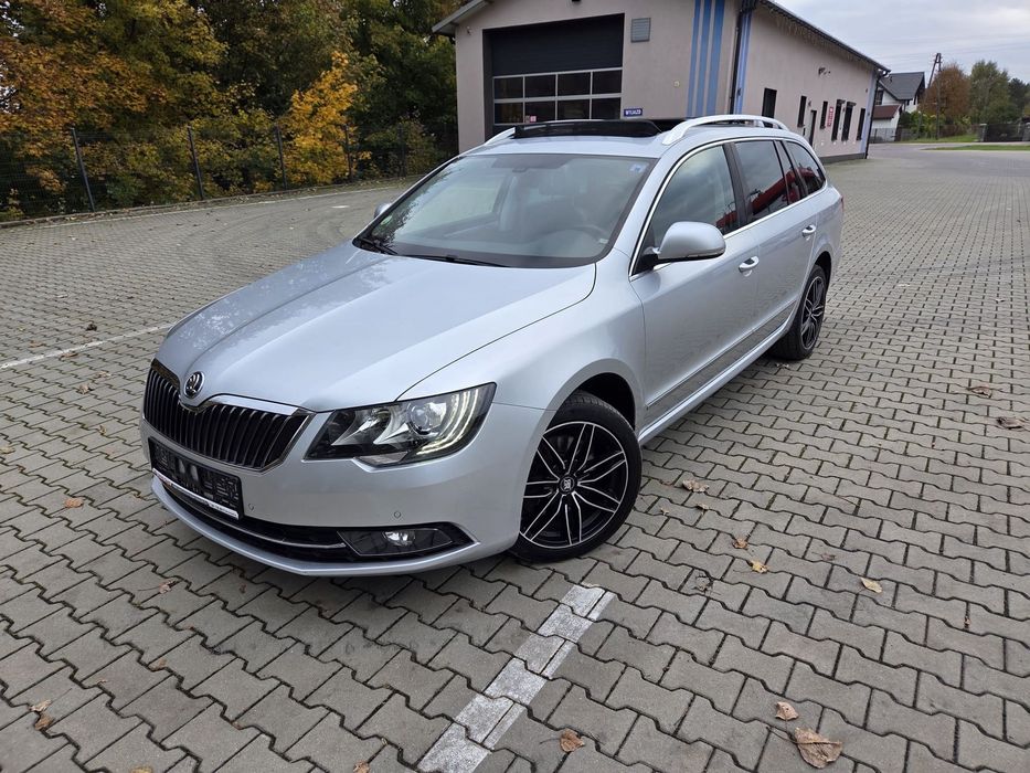 Skoda Superb DSG / Panorama / El.Fotele+Pamięć / Oryginalny Lakier