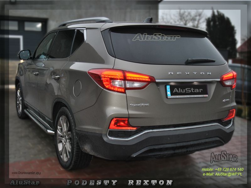 SsangYong Rexton SUV Orurowanie Podesty