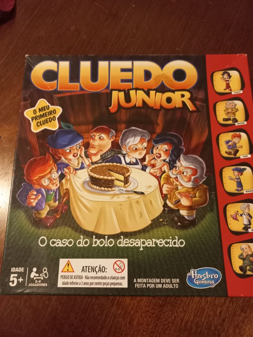 Jogo Cluedo Júnior