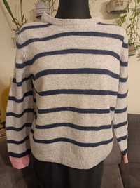 Wełniany sweter oversaiz "M&S" M
