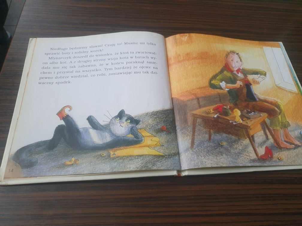 Książka dla dzieci "Kot w butach"