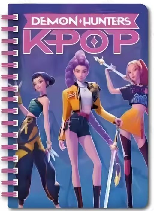 Notes pamiętnik Kpop Demon Hunters