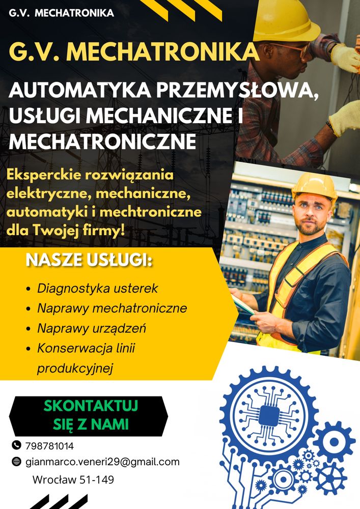 Naprawy urządzeń i narzędzi mechatronicznych /elektryczny